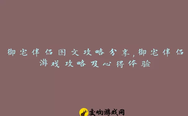 御宅伴侣图文攻略分享,御宅伴侣游戏攻略及心得体验