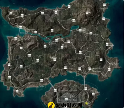 pubg艾伦格密室位置图，pubg艾伦格地下室位置图详解